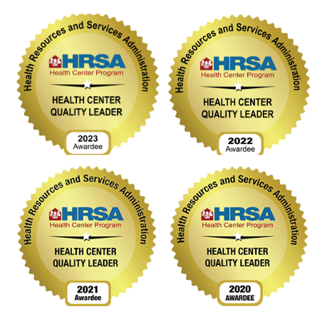 Health Center Quality Leader for four consecutive years